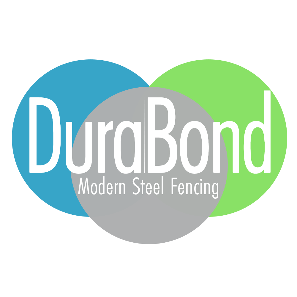 Durabond steel fencing logo and branding